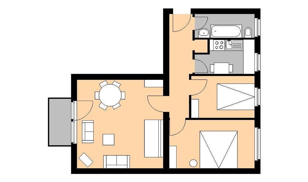M M Central Vintage Family, Handwerker Und Monteure Apartments Berlim Quarto foto
